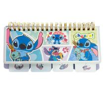 Planner de mesa stitch mini fofo e funcional - importado Planner de mesa stitch mini fofo e funcional - importado
