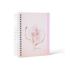 Planner Devocional Floral - A5 com Capa Dura e Laminada