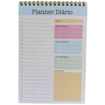 Planner Diário Bloco de Notas To Do List Semanal 50 Folhas Aramado Dourado Multiuso Planner Diário Bloco de Notas To Do List Semanal 50 Folhas Aramado Dourado Multiuso