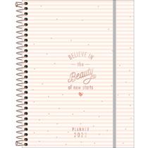 Planner Espiral 177 x 24 cm Soho 90 G 2022 Listras Rosinhas Planner Espiral 177 x 24 cm Soho 90 G 2022 Listras Rosinhas