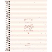 Planner Espiral 179 x 24 cm Soho 90 G Permanente Listras Rosinhas Planner Espiral 179 x 24 cm Soho 90 G Permanente Listras Rosinhas
