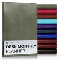 Planner Gallery Leather Desk Monthly 2026 Acadia Cactus 8x14cm Planner Gallery Leather Desk Monthly 2026 Acadia Cactus 8x14cm