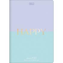 Planner Grampeado 17,8 x 25,4 cm Happy 90 G 2025 Tilibra 4316