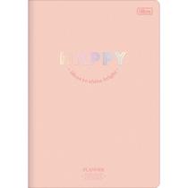 Planner Grampeado 17,8 x 25,4 cm Happy 90 G 2026 - Laranja