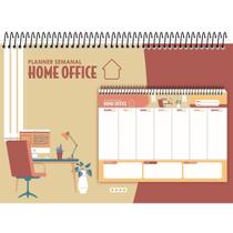 Planner Home Semanal Anotações Atividades Organização Planejamento Aulas Provas Estudo Escolar ou Home Office