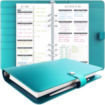 Planner LUX Productivity Compact Personal Turquesa Vegan