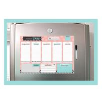Planner magnético de geladeira escrever Anotacoes Planner Semanal Planner magnético de geladeira escrever Anotacoes Planner Semanal