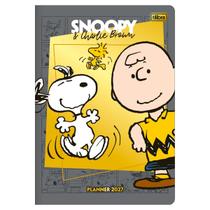 Planner mensal 2027 M7 grampeado Snoopy 20 folhas Tilibra Cor:Cinza Planner mensal 2027 M7 grampeado Snoopy 20 folhas Tilibra Cor:Cinza