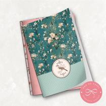 Planner Mensal Brochura 2025 15x21cm (A5) 36 Páginas - Produto Artesanal