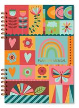 Planner Mensal Compacto Arco-íris 32 Fls