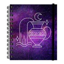 Planner Mensal Permanente Agenda Signo Aquário Astrologia