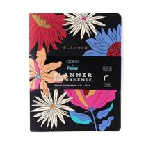 Planner Permanente CICERO Planejamento Mensal 19 x 25cm - Pólen/Tropicalia Preto - Cícero