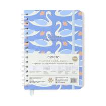 Planner Permanente Cicero Wire-O Lagoa Financeiro A5 Passeio Dos Cisnes