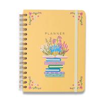 Planner Permanente Cícero Wire-O Quintal Literário Semanal Notas A5 Contos