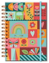 Planner Permanente M Arco-íris 112 Fls 12 Divisórias