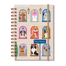 Planner Permanente M Cachorro na janela Fina Ideia Planner Permanente M Cachorro na janela Fina Ideia
