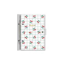 Planner Permanente P - Fina Ideia - Cereja 11,817,5cm 105 folhas capa protetora com botão Planner Permanente P - Fina Ideia - Cereja 11,817,5cm 105 folhas capa protetora com botão