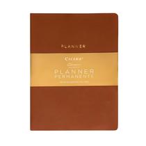 Planner Permanente Revista Planejamento Clássica Cicero Mensal 19x25 Caramelo/café Planner Permanente Revista Planejamento Clássica Cicero Mensal 19x25 Caramelo/café