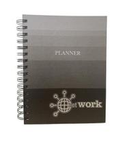 Planner Permanente Single Book Net Work 104 Folhas Preto Merci - LC