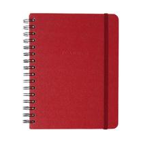 Planner Permanente Wire-o Cicero A5 Vermelho Quente 100 Folhas