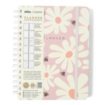 Planner Permanente Wire-o Semanal A5 MELISSA PINK BLOOMY Planner Permanente Wire-o Semanal A5 MELISSA PINK BLOOMY