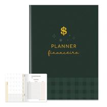 Planner Pocket Financeiro Verde Escuro CG - CARTOES GIGANTES