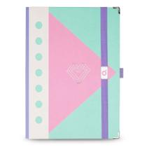 Planner Premium Systemflex ótima Maxi Coleção Vida Rosa Coração 1 ed