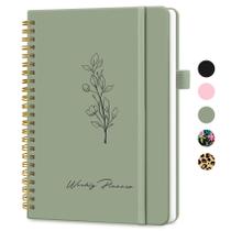 Planner Sem Data Semanal Taja A5 15x21cm Verde Planner Sem Data Semanal Taja A5 15x21cm Verde