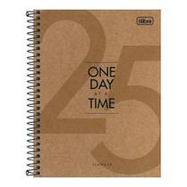 Planner Semanal 2025 Espiral Kraftwork One Day Tilibra