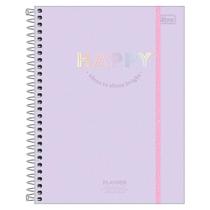 Planner Semanal 2026 Esp M7 80Fls Happy Lilás Tilibra