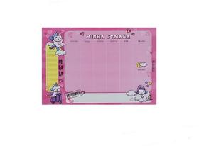 Planner Semanal Escolar Infantil Bloco Anotações 60 Folhas