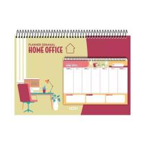 Planner semanal Home Office 53 folhas 70g/m2 (32 x 22 cm)