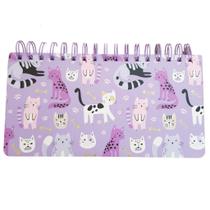 Planner Semanal Não Datado Espiral - Permanente - Gatinhos Fofos Gato