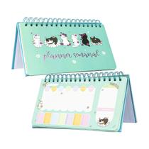 Planner Semanal Não Datado Personalizado Feminino Gatos Fofos Planner Semanal Não Datado Personalizado Feminino Gatos Fofos