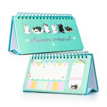 Planner Semanal Não Datado Personalizado Feminino Gatos Fofos