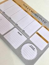 Planner semanal você vai dar conta