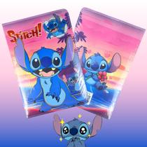 Planner Squishy Personagem Disney Stitch Capa Almofadada Folhas Decoradas Infantil Lembrancinha Fofo Squishy
