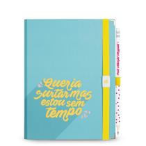 Planner Systemflex Maxi ótima Meu Apartamentinho Azul Planner Systemflex Maxi ótima Meu Apartamentinho Azul