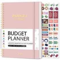 Planner Taja Orçamento Rastreador Mensal de Despesas Rosa Planner Taja Orçamento Rastreador Mensal de Despesas Rosa