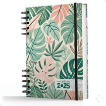 Planner Visão Semanal Mensal Capa Dura Green Nature