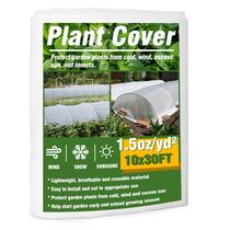 Plant Cover Gardzen, proteção contra geada de 10 x 30 pés e 1,5 onças