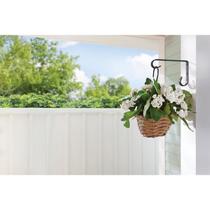 Plant Hook LIVING ACCENTS Black Steel 15 cm H Outdoor