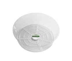 Plant Saucer Crescent Too 12" Clear