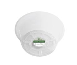 Plant Saucer Crescent Too 20 cm Clear