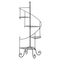 Plant Stand Simple Living Products Spiral Showcase Black Iron