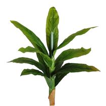 Planta Artifical Tropical Grande 12 Folhas Decoração 85cm