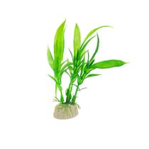 Planta Artificial Aquario 8cm verde Enfeite - SKRw