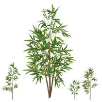 Planta Artificial Árvore Bambu Bamboo Real Toque 1,20 M - Florescer Decor