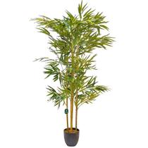 Planta Artificial Árvore Bambu Mossô Real Decoração 1,6m
