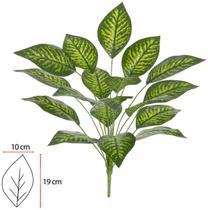 Planta Artificial Arvore Calathea Real Toque X18 Verde Creme 64cm Planta Artificial Arvore Calathea Real Toque X18 Verde Creme 64cm